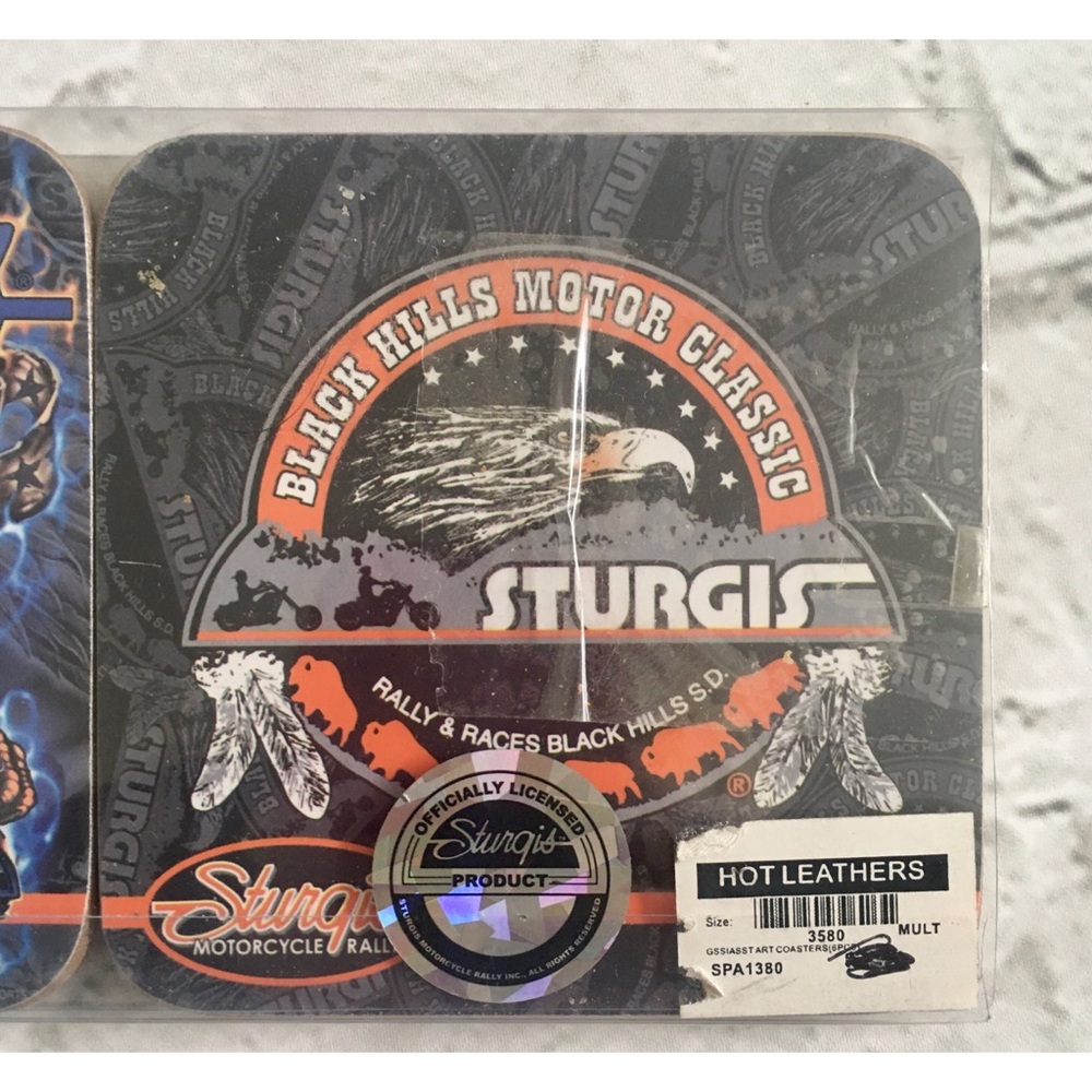 Collectors Sturgis Rally Coaster Set - Picture 9 of 9